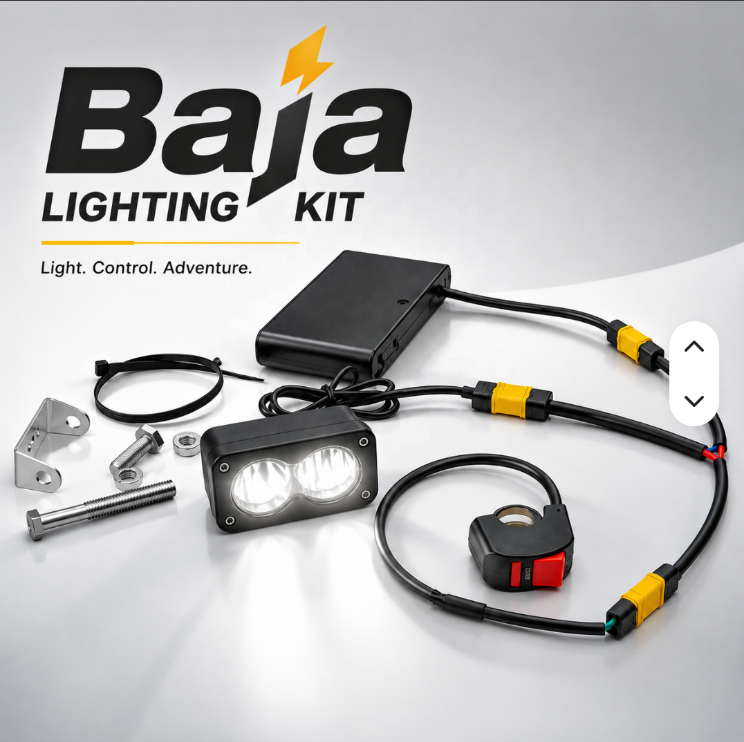V2 18W Battery Powered Baja Light - Factory Grade