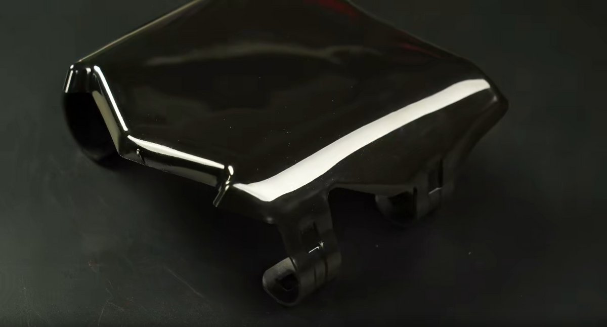 Replica Glossy Black MotoCutz Plate
