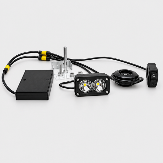 V2 Battery Powered Baja Light & Horn Combo - Factory Grade